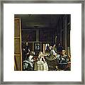 Las Meninas Or The Family Of Philip Iv, C.1656 Framed Print Las Meninas Or The Family Of Philip Iv, C.1656 Framed Print