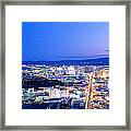 Las Vegas Strip, Nevada, Usa Framed Print