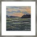 Last Light On The Marsh - Wellfleet Framed Print