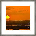 Last Sunset Of 2013 Framed Print