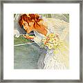 Late For The Wedding Framed Print