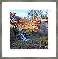 Late October At Pickwick Mill Framed Print