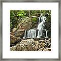 Laurel Falls In The Great Smoky Mountains Framed Print