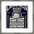 Lavender Salts Ad 1893 Framed Print