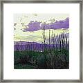 Lavender Twilight Framed Print