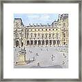 Le Louvre Framed Print
