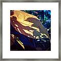 Leaf Patterns Iv, #annasgardens Framed Print