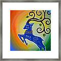 Leap Into Happiness Framed Print