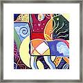 Leaping And Bouncing Framed Print