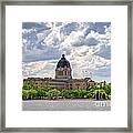 Sask Legislative Building Framed Print
