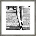 Legs New York Framed Print