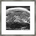 101366-lenticular Cloudcap Over Mt. Mckinley Framed Print