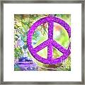 Let There Be Peace On Earth Framed Print