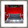 Lexus L F - L C Hybrid 2013 Framed Print