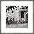 L.f. Kitts  Store Selling Coffins And Caskets Coca-cola Sign Maynardville Tennessee Ben Shahn 10-'35 Framed Print
