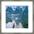 Li River Framed Print