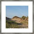 Lieutenant Island Dunes Framed Print