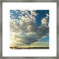 Light Fades On Lake Minnetonka Framed Print