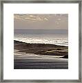 Light On The Dunes Framed Print