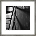 Lights And Ladder Framed Print