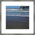 Lines In The Sand Framed Print