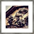 Lion Statue  獅子像 Framed Print