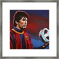 Lionel Messi 2 Framed Print