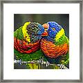 Listen Framed Print