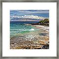 Little Beach Maui Sunrise Framed Print