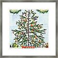 Little Christmas Tree Framed Print