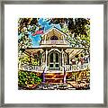 Little Island Cottage Framed Print