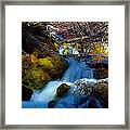 Little Water Fall Framed Print