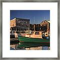 Lobster Boat Belfast Maine Img 5851 Framed Print