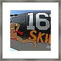 Lockheed P-38 - 162 Skidoo - 05 Framed Print