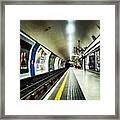 #london #architecture #travel #tube Framed Print
