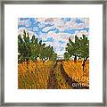 Lonely Road Framed Print