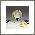 Look At Me, It's Spaghetti Hair! Part 2 Framed Print