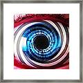 Look Into My Eye Framed Print