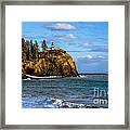 Looking At Cape Disappointment Framed Print