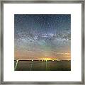 Looking Deep Into The Night Framed Print