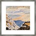 Looking Down From Huiseabhal Mor Framed Print