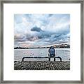 Looking For The Sunset Framed Print