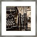 Lost Love In Black And White Framed Print