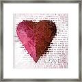 Love Framed Print