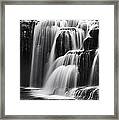 Lover Lewis Falls Panorama Framed Print