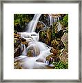 Lower Bridal Veil Falls 4 Framed Print