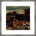 Lowering Clouds Framed Print