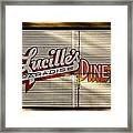 Lucille's Dinette Framed Print