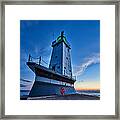 Ludington Lighthouse Framed Print