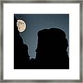 Lunar Surprise.. Framed Print